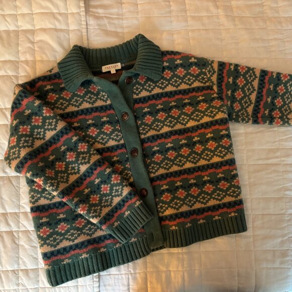 Demylee Doriann Fair Isle Cardigan - Picture 3 of 6